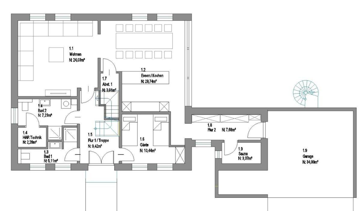 Fh Magnolia Fuer 12 Pers. Mit Terrasse + Dachterasse Villa Born Dış mekan fotoğraf