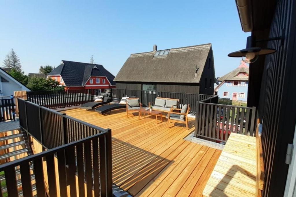 Fh Magnolia Fuer 12 Pers. Mit Terrasse + Dachterasse Villa Born Dış mekan fotoğraf